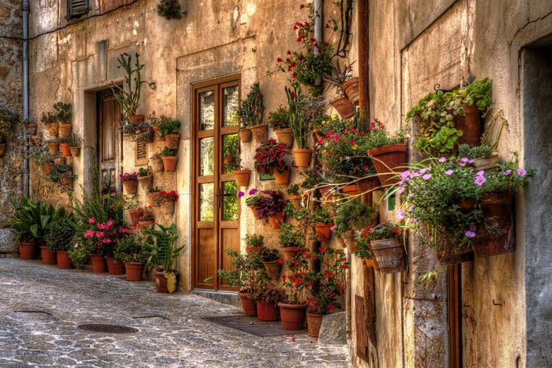 Rue du centre historique de Valldemossa