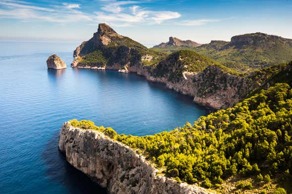 Visite panoramique dans Formentor + Balade en bateau