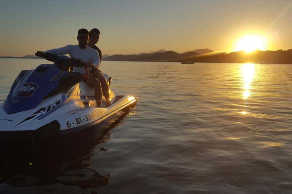 Balade en jet-ski au coucher du soleil depuis Alcudia