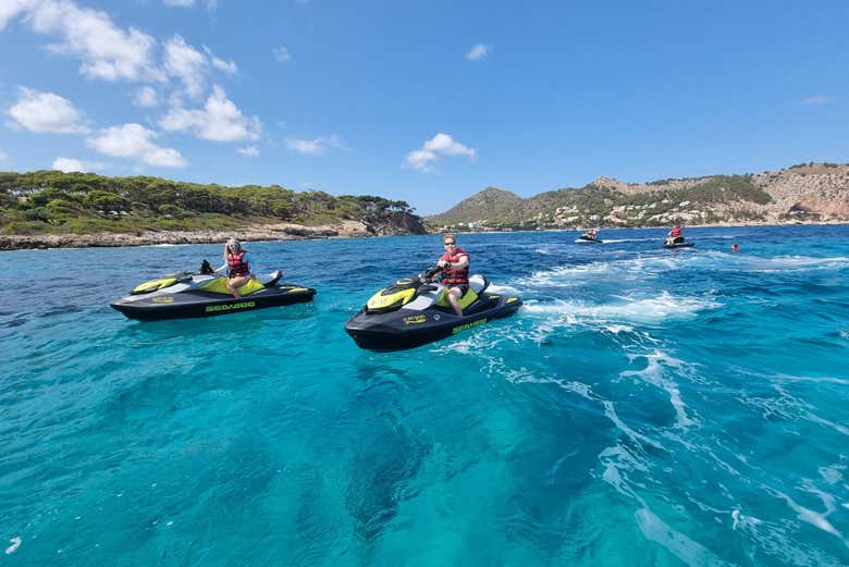 Balade en jet ski