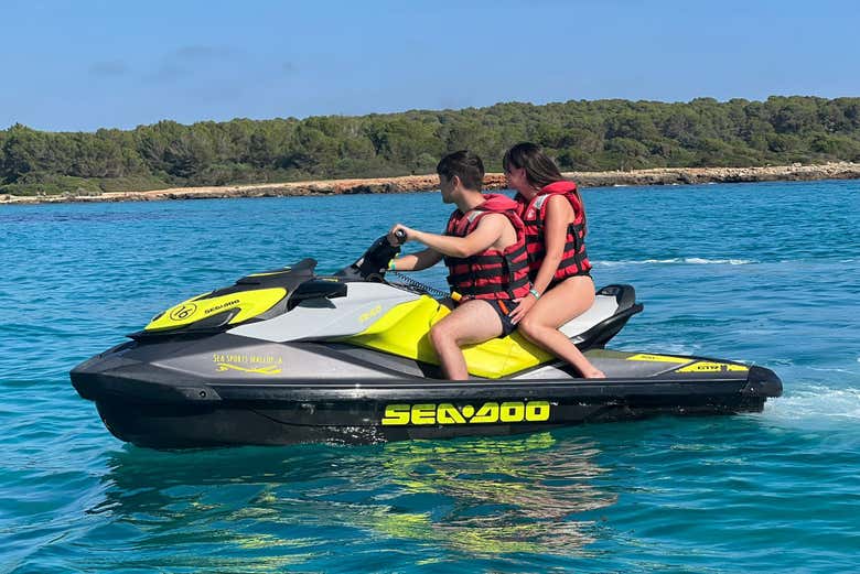 Conduisez un jet ski