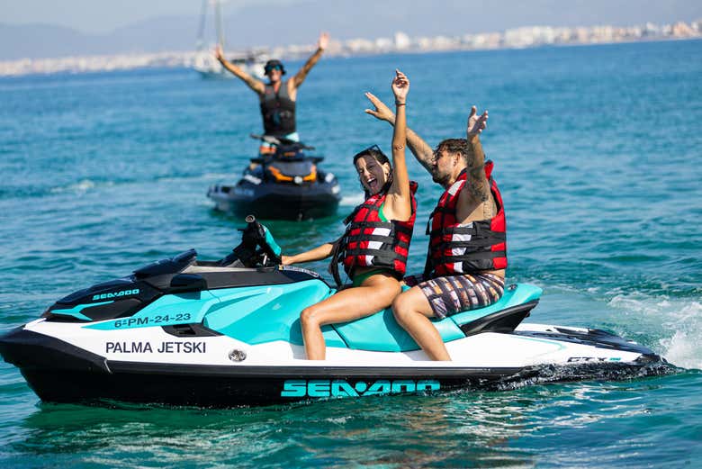 Visite de la côte de Calvià en jet ski