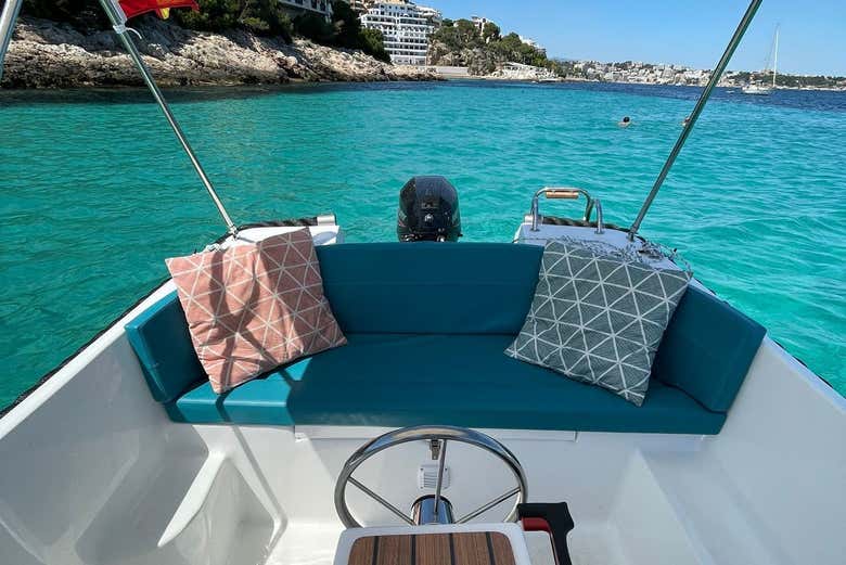 Intérieur du bateau
