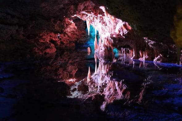 Excursion aux grottes dels Hams et Dinosaurland