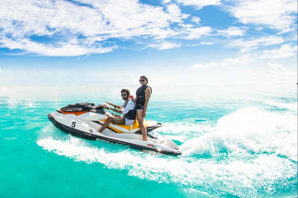 Balade en jet-ski dans la baie de Palma