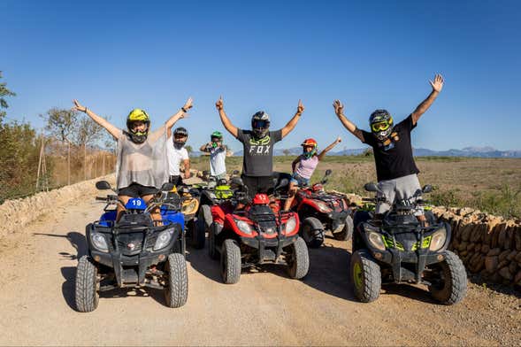 Balade en quad dans l'ouest de Majorque