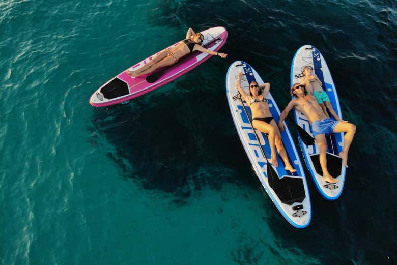Reposez-vous sur les planches de paddle