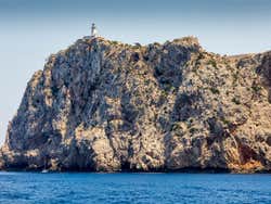 Phare Formentor depuis la mer