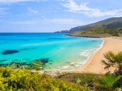 Vue sur la Cala Mesquida