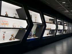 Trophées et coupes du musée