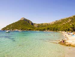 Plage de Formentor en été