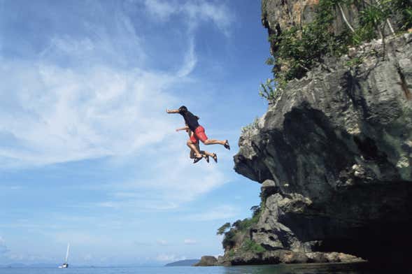 Coasteering à Majorque