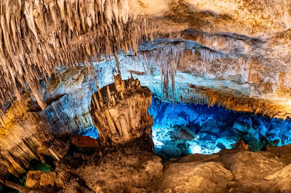 Excursion aux Grottes du Drach depuis le sud de Majorque