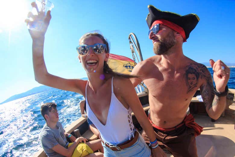 Un moment de détente à bord du bateau
