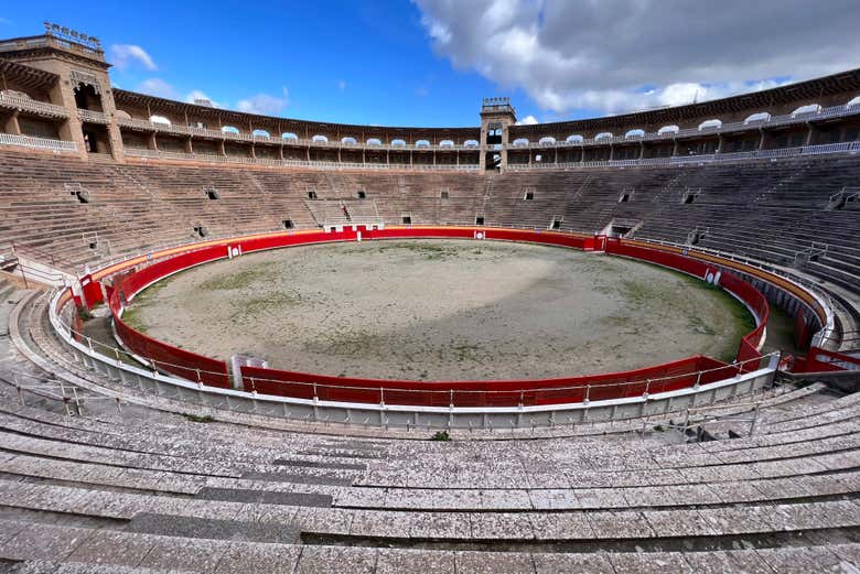 Intérieur des arènes