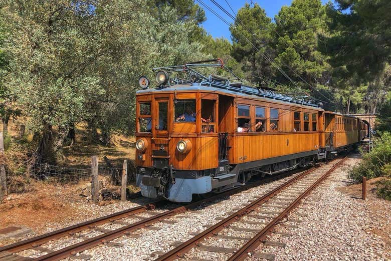 Profitez du voyage en train jusqu'à Sóller