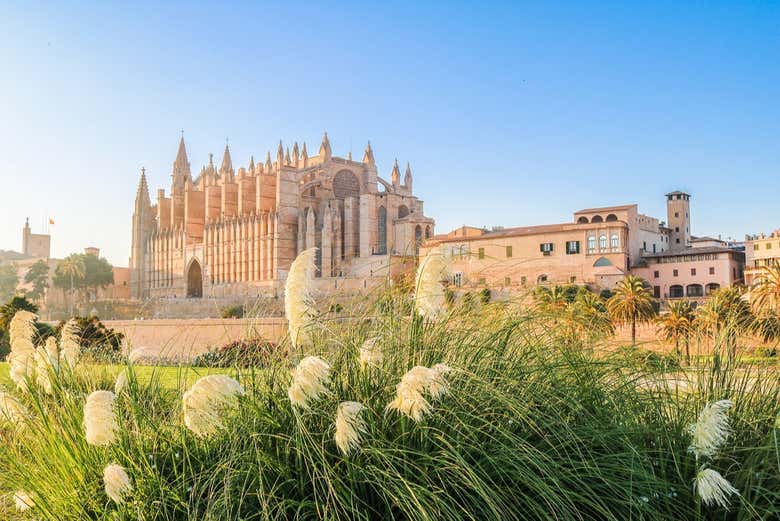 Parque del Mar, en face de la cathédrale de Palma