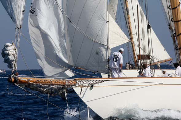 Balade en voilier dans la baie de Palma