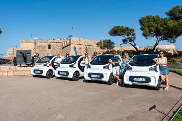 Balade en voiture électrique dans Palma de Majorque