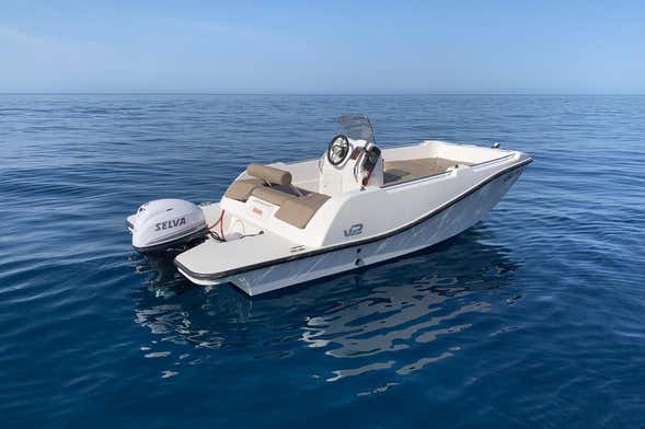 Location de bateau à moteur sans permis à Port d'Andratx