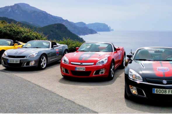Visite de Majorque en voiture de sport