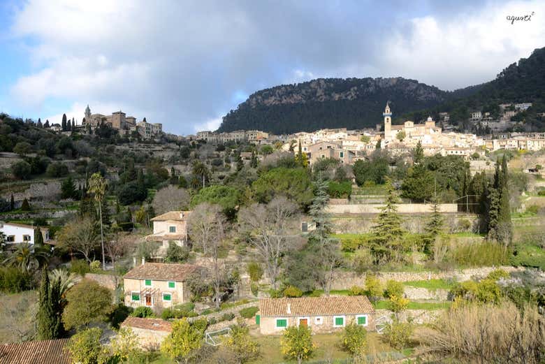 Vue sur la vallée de Valldemosa